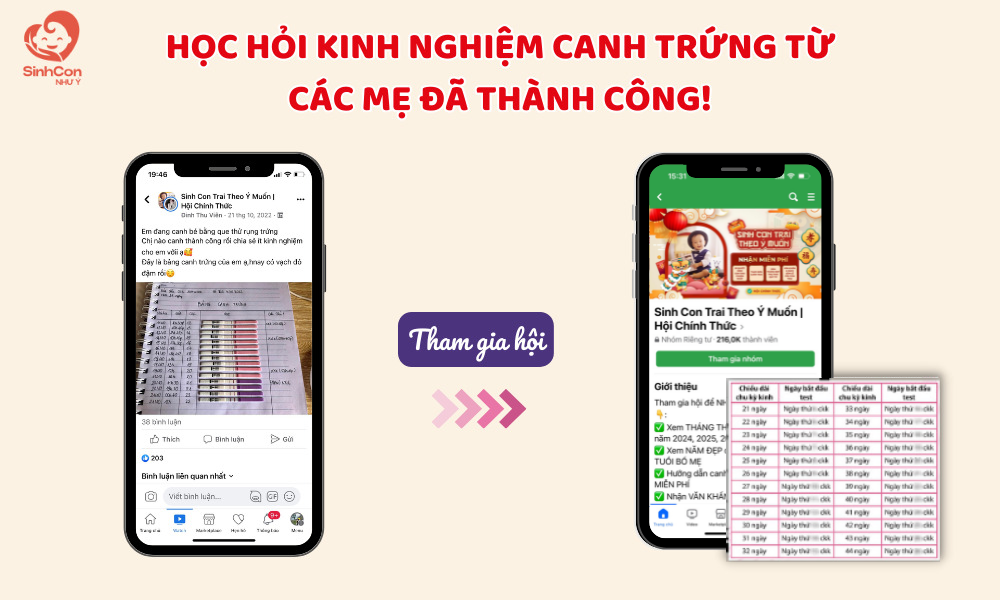 Tham gia hội để học hỏi kinh nghiệm canh trứng chuẩn xác