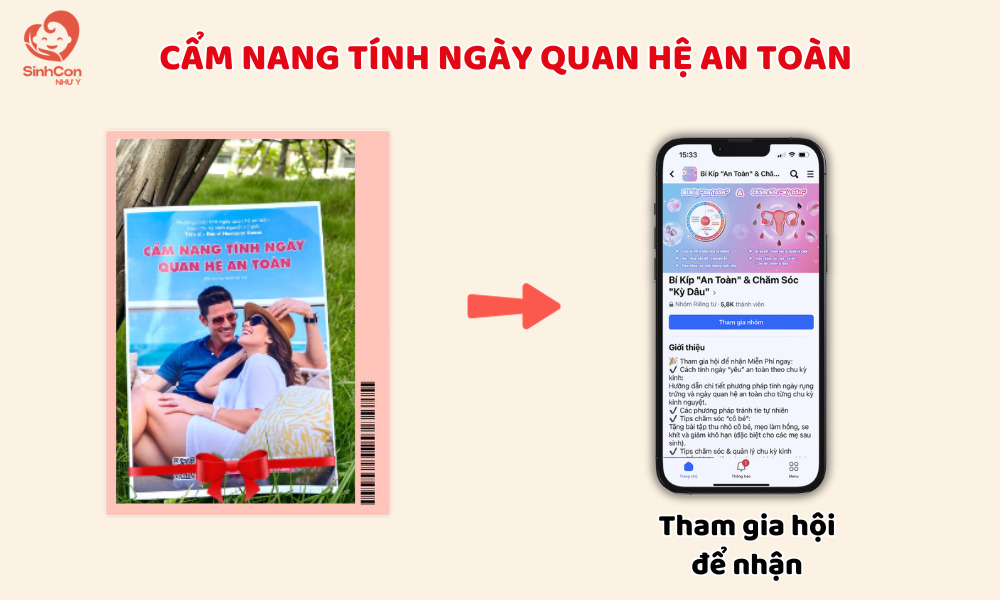 Tham gia nhóm để nhận cẩm nang tính ngày an toàn miễn phí