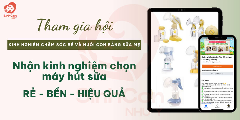 Kinh nghiệm chọn máy hút sữa từ hàng ngàn mẹ